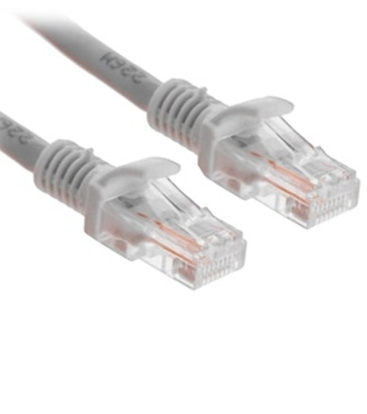 Патч-корд LSZH медный UTP Cablexpert PP30-2M cat.5e, 2м, литой, многожильный, серый