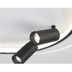 Светильник Ambrella light FL5137/2+2 WH/BK белый/черный 66W 3000K/4200K/6400K+4200K 500*420*130 (ПДУ ИК), фото6