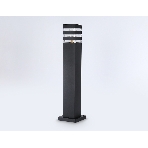 Светильник Ambrella light ST2582 BK/CL черный/прозрачный IP54 E27 max 40W 90*90*630, фото 1