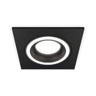 Комплект встраиваемого светильника Ambrella light XC7632040 SBK черный песок MR16 GU5.3 (C7632, N7111)