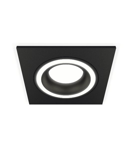 Комплект встраиваемого светильника Ambrella light XC7632040 SBK черный песок MR16 GU5.3 (C7632, N7111)