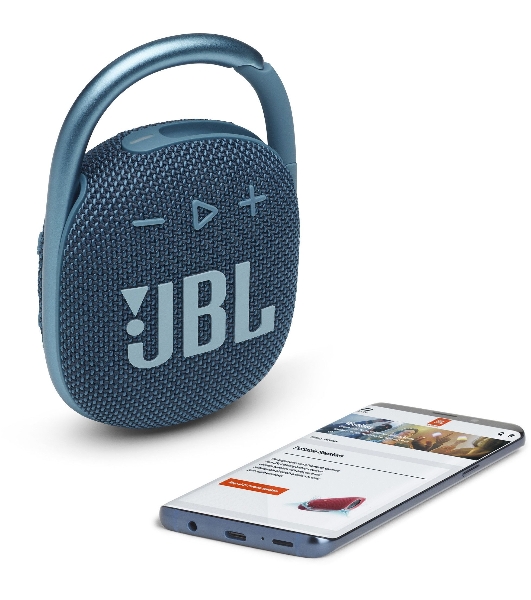 Портативная акустическая система JBL CLIP 4, синий