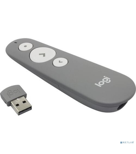 Презентер Logitech Laser Presenter R500s Mid Grey