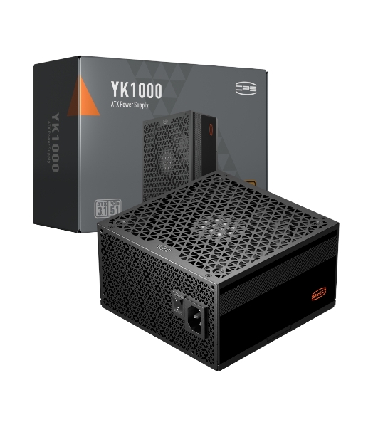 Блок питания PCCOOLER P5-YK1000-B1H, 1000Вт, 80 PLUS Bronze, 135мм, черный
