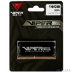 Оперативная память Patriot Steel Series, DDR4, 16GB (1x16 GB), 3200 MHz, CL22, радиатор, черный, SO-DIMM, фото11