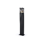 Светильник Ambrella light ST2588 BK/CL черный/прозрачный IP54 E27 max 40W 110*65*800, фото6
