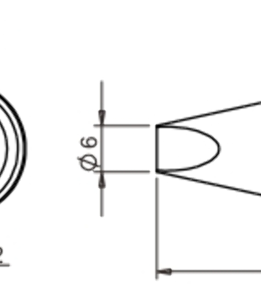 Жало для паяльника Quick 503-6D