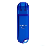 Флешка USB Maxvi P1 (FD16GBUSB20C10P1 blue), 16Gb, USB 2.0, R/W 12/5, синий, фото6