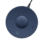 Умная колонка SBER Boom Mini 2, 5Вт, компактная, 1 динамик, GigaChat, Magnetic Sound, Мультирум, Детектор шума, Wi-Fi, Bluetooth 5.0, Салют, синий, фото3