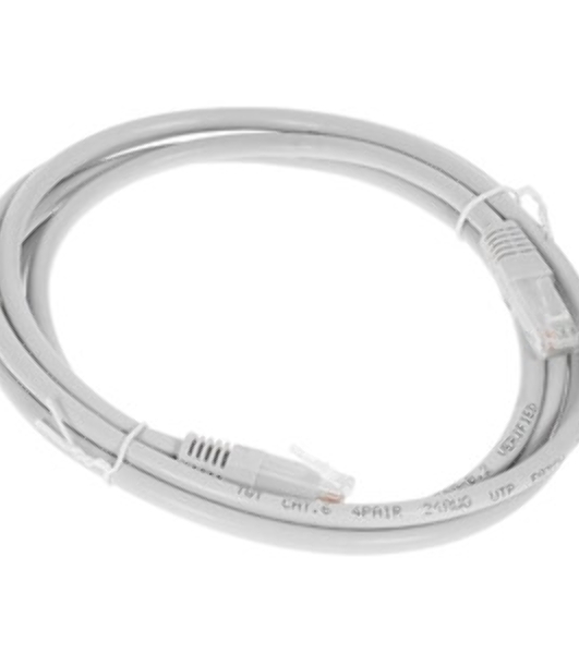 Патч-корд LANMASTER TWT UTP cat.5e, с заливными колпачками, 2.0 м, желтый