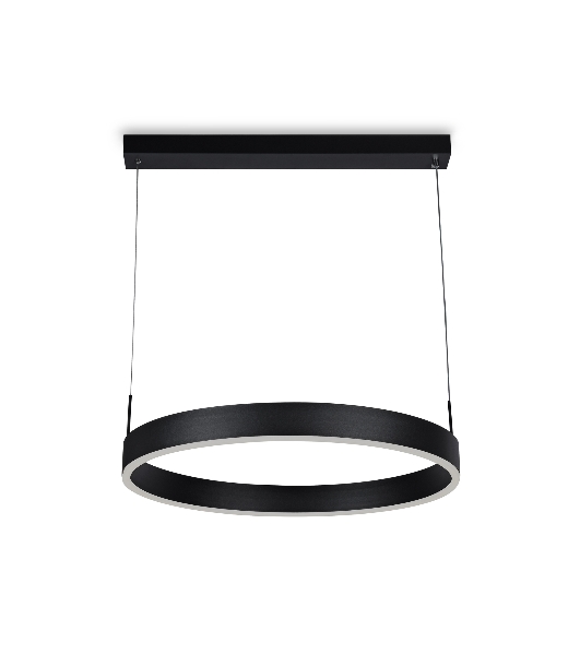 Светильник Ambrella light FA6606 BK черный 51W D600*700 (ПДУ РАДИО 2.4G)