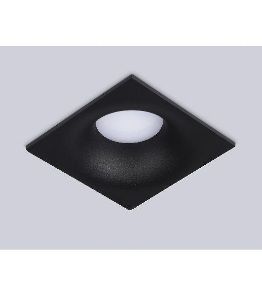 Встраиваемый точечный светильник Ambrella light TN102812 BK черный GU5.3 85*85*35