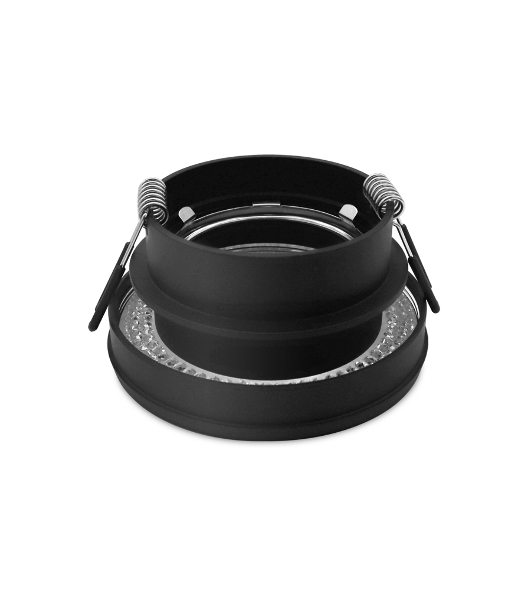 Светильник Ambrella light TN346 SBK черный песок GU5.3 D85*45
