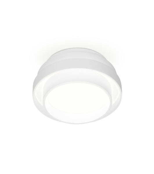 Светильник Ambrella light TN601 WH/S белый/песок GX53 D110*53