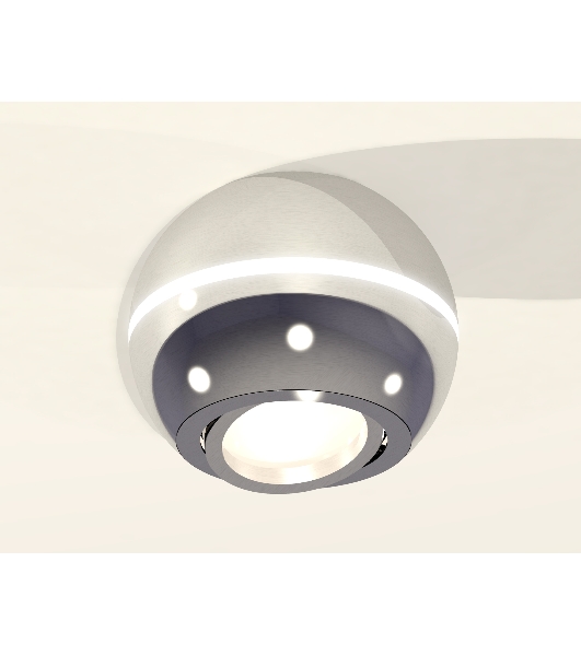 Светильник Ambrella Light XS1104011 PSL серебро полированное MR16 GU5.3 LED 3W 4200K (C1104, N7003)