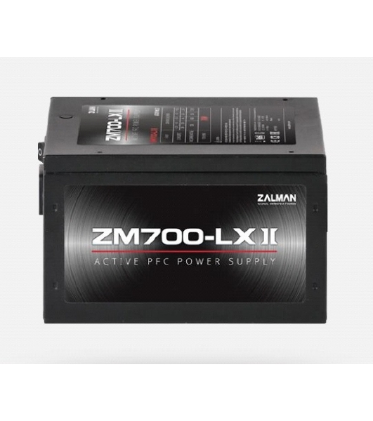 Блок питания Zalman ZM700-LX II Retail, 700Вт, 120мм, черный