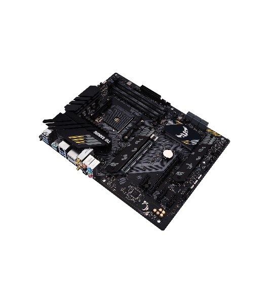 Материнская плата ASUS TUF GAMING B550-PLUS WIFI II, AM4, AMD B550, 4xDDR4, 6xSATA, 2xM.2, 1xPCI-E 3.0 x16, 1xPCI-E 4.0 x16, 3xPCI-E x1, 1xDP, 1xHDMI, 1x 2.5Gb LAN, 2xUSB-A 3.2 Gen 1, 1xUSB-A 3.2 Gen 2, 1xUSB-C 3.2 Gen 2, 3x3.5 мм, 7.1, ATX