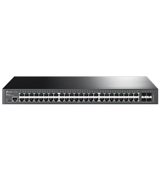 Коммутатор 48-портовый гигабитный управляемый уровня 2+ TP-Link TL-SG3452X JetStream с четырьмя слотами SFP+ 10 Гбит/с