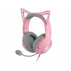 Гарнитура Razer Kraken Kitty V2 Quartz розовый, проводная, USB, подсветка, фото5