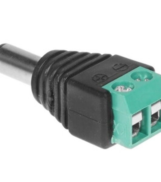 Разъем DC штекер питания с клеммной колодкой, под винт Adapter-HF