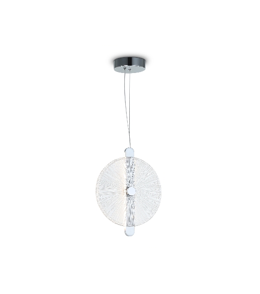 Светильник Ambrella light LH31145 СH/CL хром/прозрачный 13W 3000K 280*60*350
