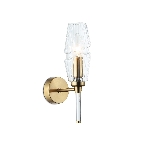 Настенный светильник Ambrella light LH55204 BS/CL латунь/прозрачный E14 max 40W 150*80*280, фото9