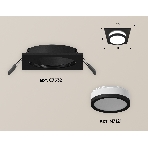 Комплект встраиваемого светильника Ambrella light XC7632041 SBK/FR черный песок/белый матовый MR16 GU5.3 (C7632, N7121), фото 1