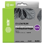 Картридж струйный Cactus CS-LC567XLBK черный (28.4 мл) для Brother MFC J2310, MFC J2510, фото 1