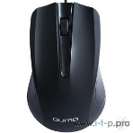 Мышь проводная Qumo Office Union M66 черный, 1000 dpi, USB, кнопки - 3, фото2