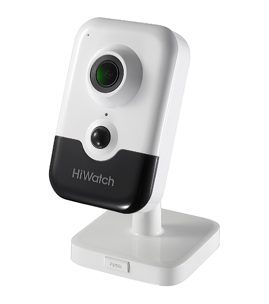 Видеокамера IP Hikvision HiWatch DS-I214(B) 4-4мм цветная корп.:белый/черный
