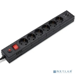Сетевой фильтр Buro BU-SP1.8 USB 2A-B 1.8м (6 розеток) черный (коробка), фото8