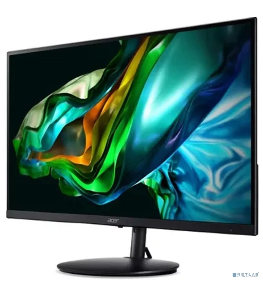 Монитор 27' Acer SH272UG0bmiiphx IPS 2560x1440, 120 Гц, 4 мс, 16:9, 250 кд/м², HDMI 2.0 (x2), DP 1.2, 3.5 Jack, динамики (2x1 Вт), FreeSync, HDR10, черный