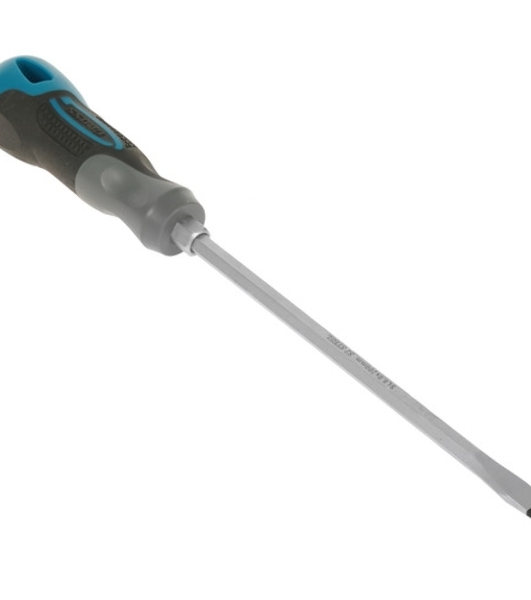 Отвертка Gross 12123 SL8,0 x 200 мм S2, трехкомпонентная рукоятка
