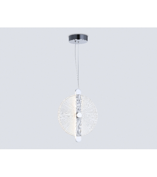 Светильник Ambrella light LH31145 СH/CL хром/прозрачный 13W 3000K 280*60*350