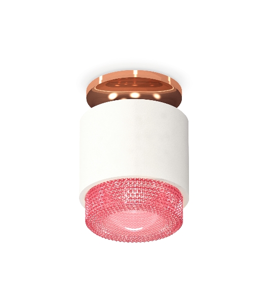 Светильник Ambrella Light XS7510142 SWH/PI белый песок/розовый MR16 GU5.3 (N7930, C7510, N7193)