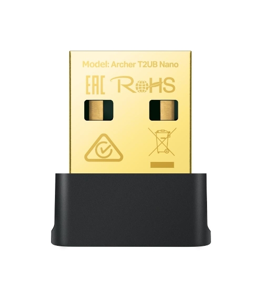Ультракомпактный двухдиапазонный Wi-Fi USB-адаптер TP-Link Archer T2UB Nano AC600 Bluetooth 4.2