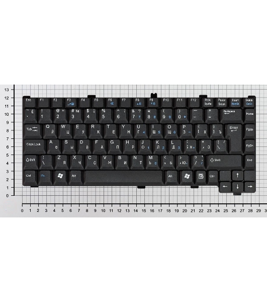 Клавиатура для ноутбука Fujitsu-Siemens Amilo M7440 M7440G M6100 черная