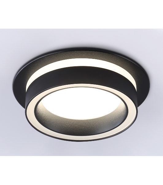 Светильник Ambrella light TN5241 BK черный GX53 D110*42