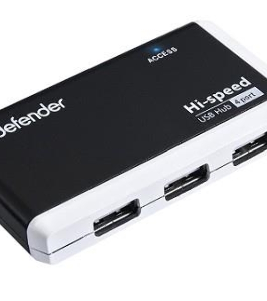 USB-разветвитель Defender QUADRO INFIX, USB 2.0 - 4 порта, USB