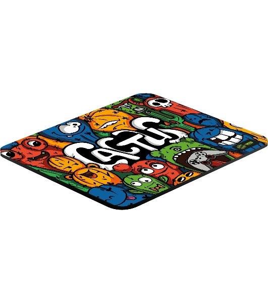 Коврик для мыши Cactus CS-MP-D03M Colorful Cacti 300x250x3мм