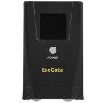 Источник бесперебойного питания ExeGate Power Smart ULB-1000.LCD.AVR.2SH.RJ.USB 1000VA/550W, LCD, AVR, 2*Schuko,RJ45/11,USB, черный, фото10