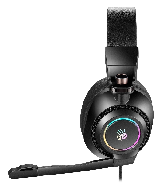 Гарнитура Bloody G580 чёрный, проводная, подсветка