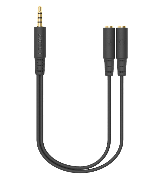 Адаптер аудио A4Tech AD-3P 2xJack 3.5 (f)/Jack 3.5 (m) 0.2м. черный