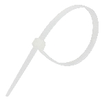 Стяжки Cablexpert NYT-550x9 пластиковые 550 мм х 9 мм, белые (100 шт.), фото 1