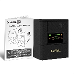 Источник бесперебойного питания ExeGate Smart LB-2000.LCD.AVR.8C13 (2000VA/1200W, цветной LCD, AVR, 8 хC13, батарея 12V 9Ah - 2 шт., металлический корпус, Black), фото9