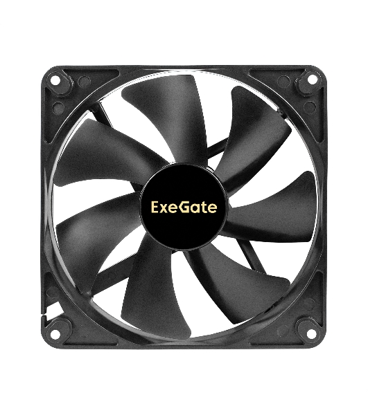 Вентилятор 12В DC ExeGate ExtraPower EP14025B2P (140x140x25 мм, 2-Ball (двойной шарикоподшипник), 2pin, 1600RPM, 31dBA)