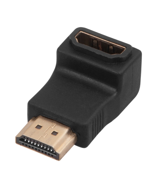 Переходник штекер Rexant HDMI - гнездо HDMI, угловой