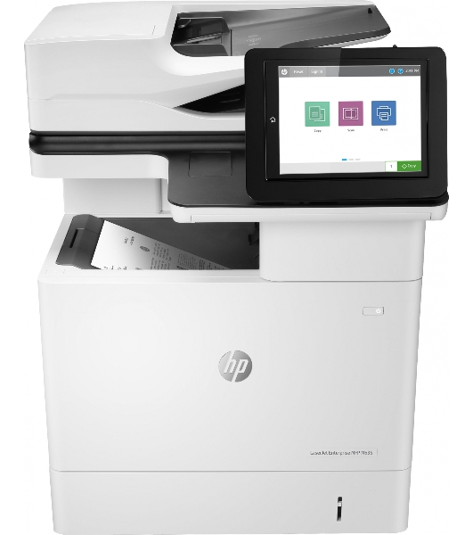 МФУ лазерное HP LaserJet Enterprise MFP M635h (A4, принтер/копир/сканер, 1200dpi, 61ppm, 1.5Gb+HDD500Gb, DADF150, Duplex, Lan, USB) (7PS97A)