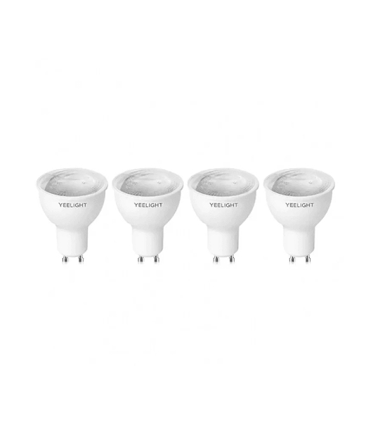 Умная светодиодная лампочка Yeelight GU10 Smart bulb W1(Diммable) - упаковка 4 шт.