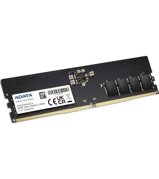 Оперативная память ADATA, DDR5, 16GB (1x16GB), 4800MHz, CL40, UDIMM